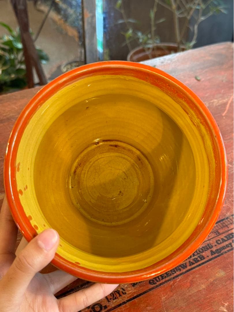 ヨーロッパ 輸入 VINTAGE planter ポッド アンティーク 雑貨