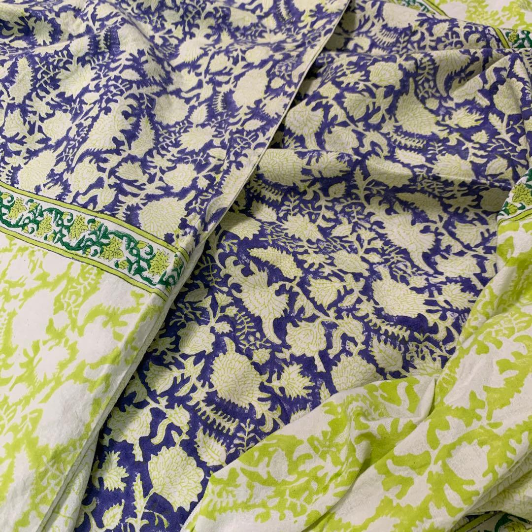 ウニコ　インド綿　ラチャナ　布団カバー