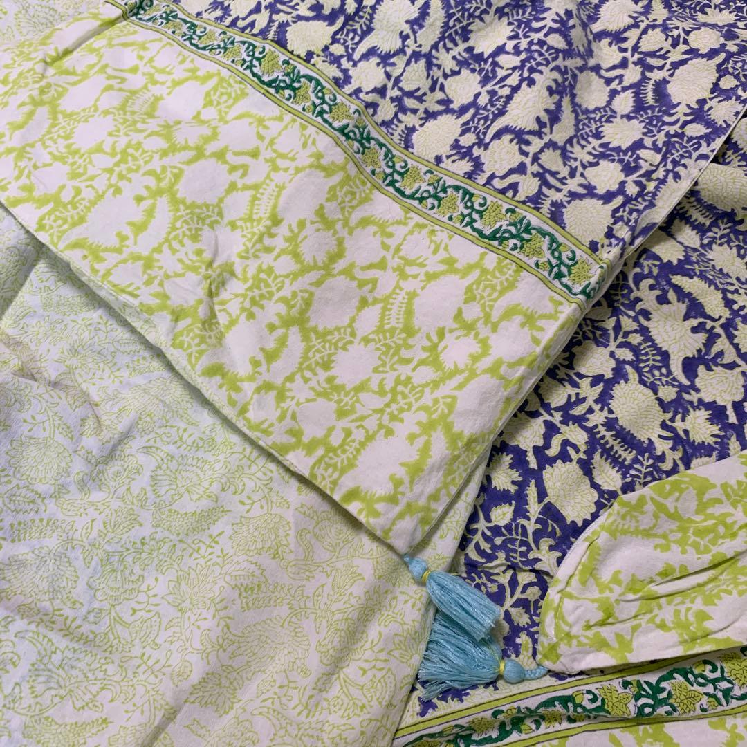 ウニコ　インド綿　ラチャナ　布団カバー