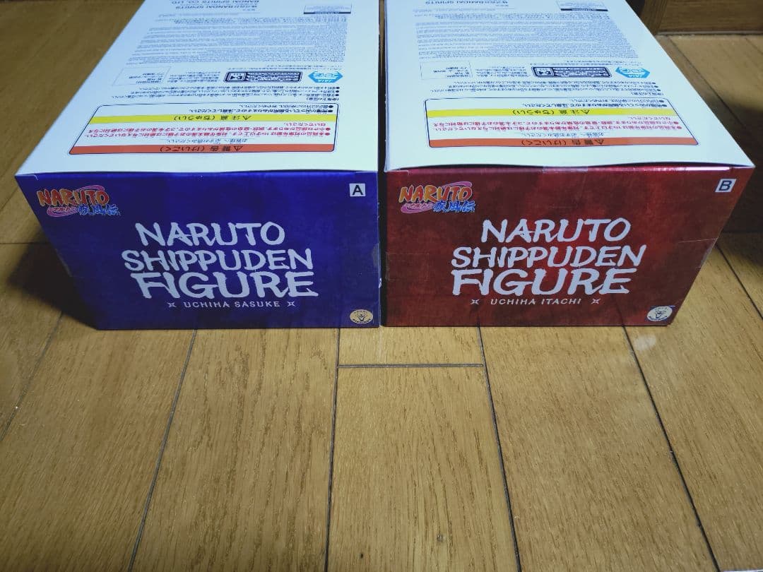 【未開封3個セット】NARUTO　うちはイタチサスケフィギュア 提灯型ライト