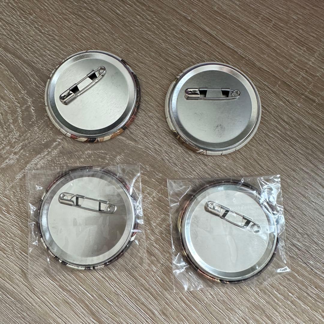 薄桜鬼　沖田総司　カラコレ　缶バッジ　メガネ拭き　タペストリー　セット