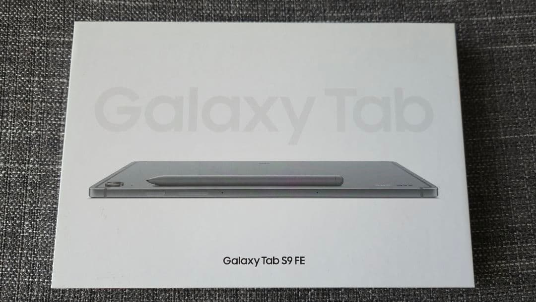 【美品】Galaxy Tab S9 FE（ガラスフィルム貼り付け済、ケース付き）