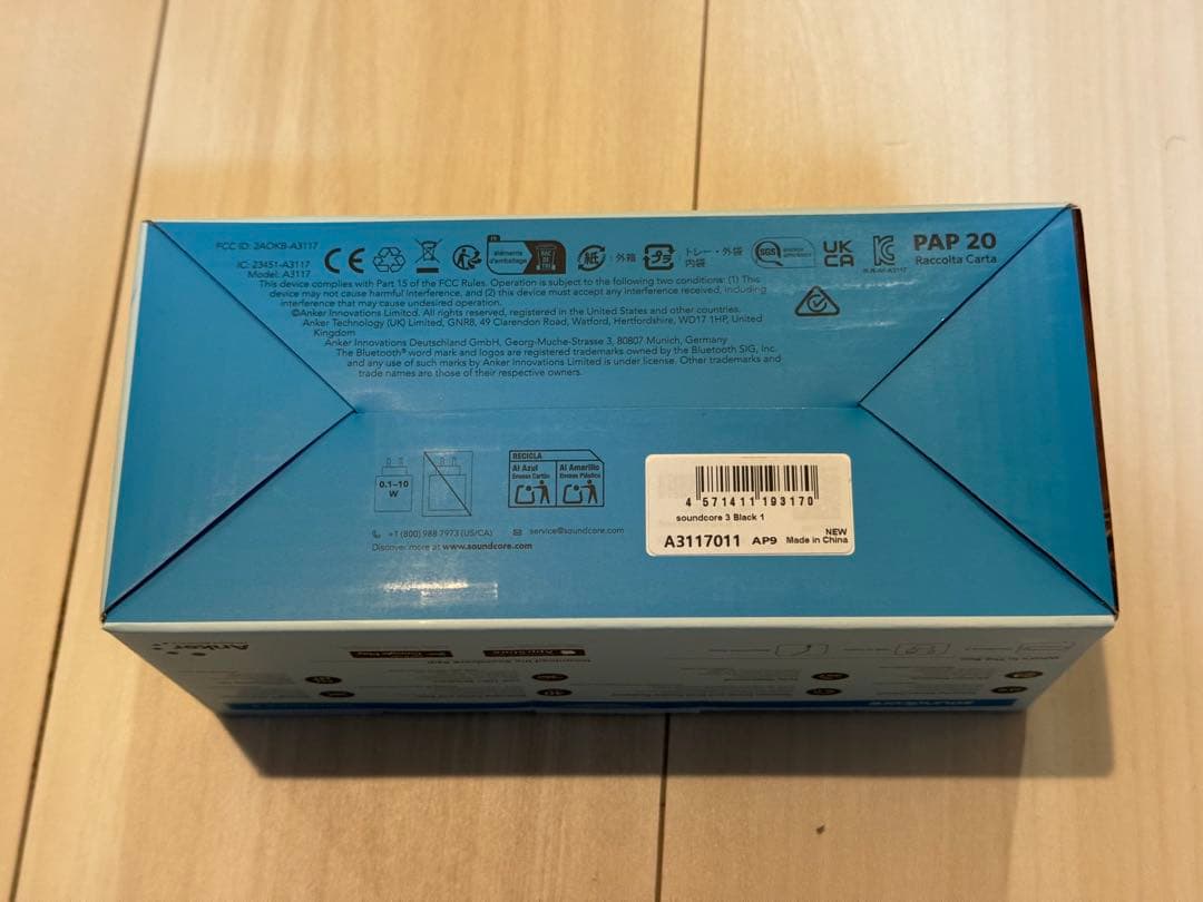 【新品・未開封】ANKER Soundcore 3 ブラック