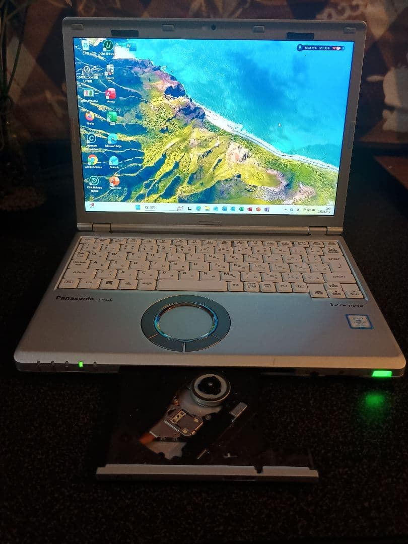 サクサク動作レッツノート ノートパソコン/オフィス2024/高速SSD/DVD⑦