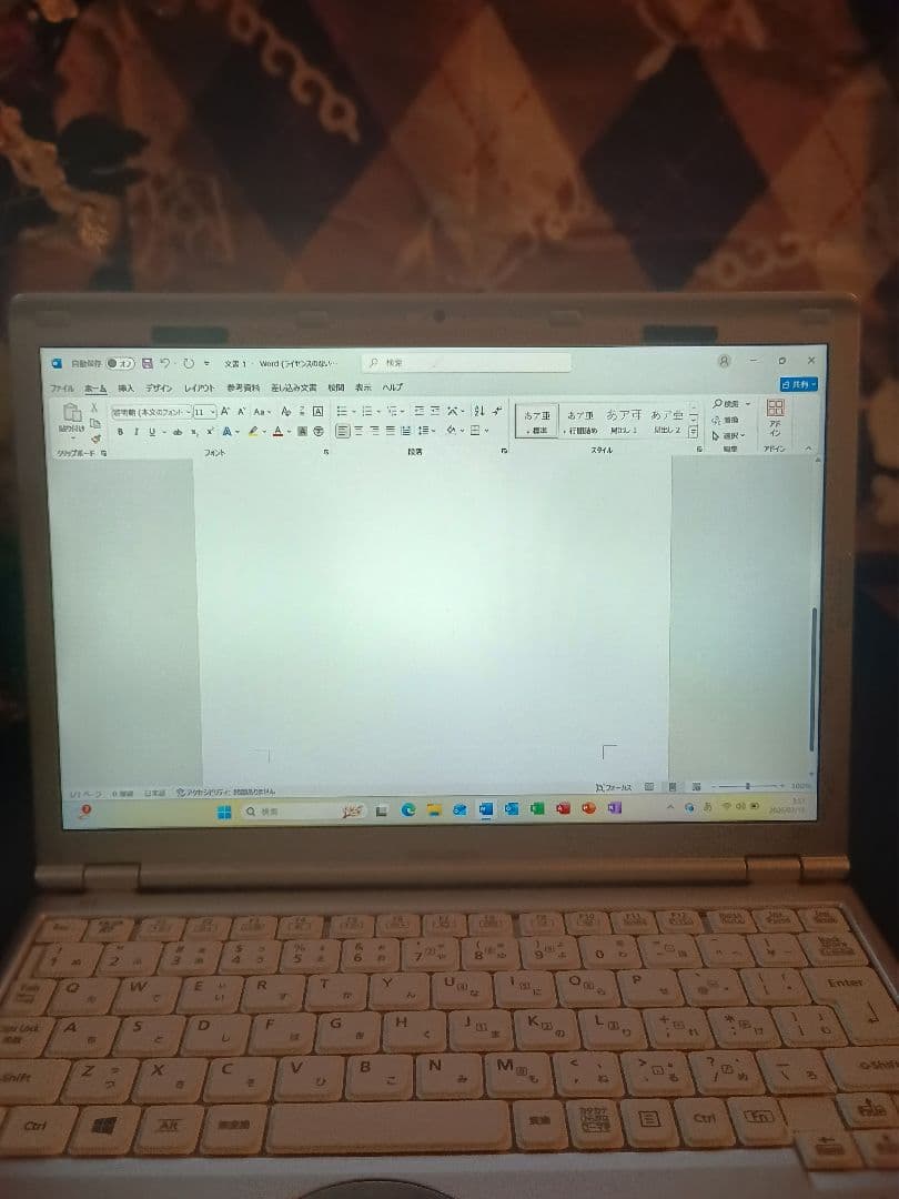 サクサク動作レッツノート ノートパソコン/オフィス2024/高速SSD/DVD⑦