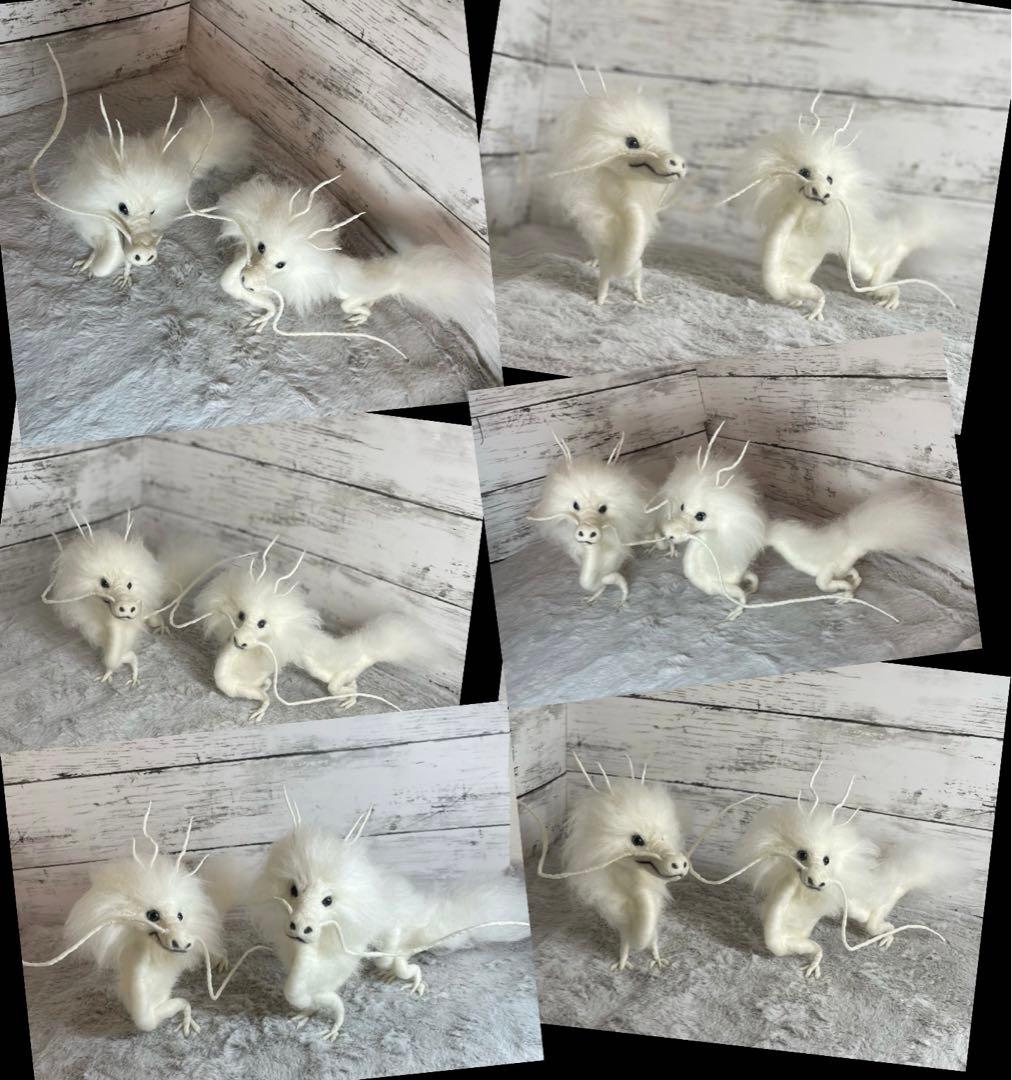 羊毛フェルト　ハンドメイド　龍オーダー受付専用