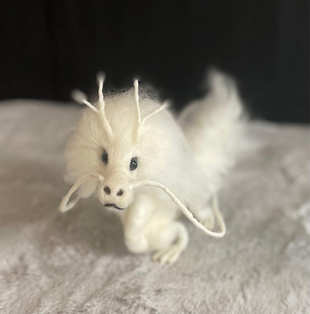 羊毛フェルト　ハンドメイド　龍オーダー受付専用