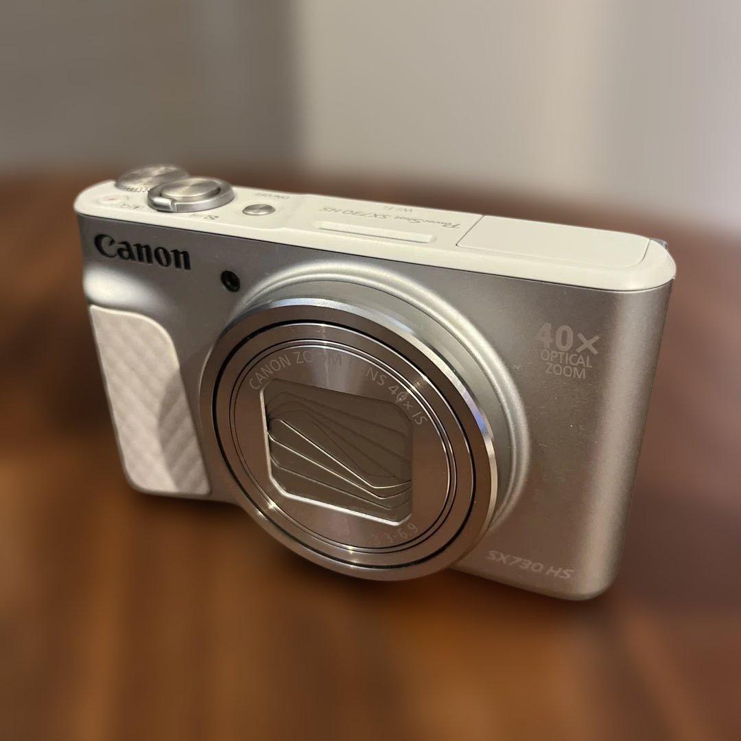 【Canon】美品‼️PowerShot SX730 HS シルバー付属品箱付き☆