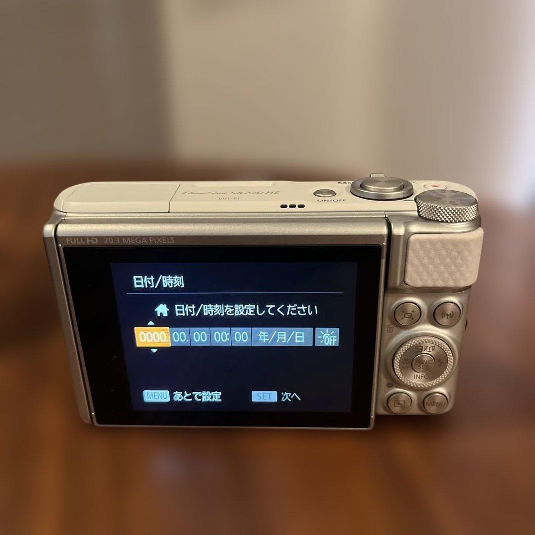 【Canon】美品‼️PowerShot SX730 HS シルバー付属品箱付き☆