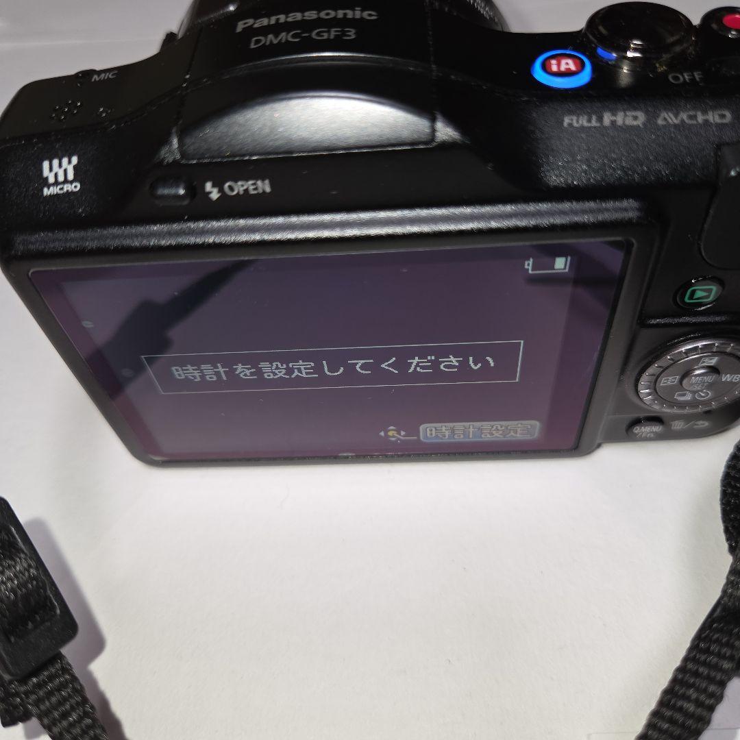 Panasonic LUMIX GF3X-K デジタルカメラ