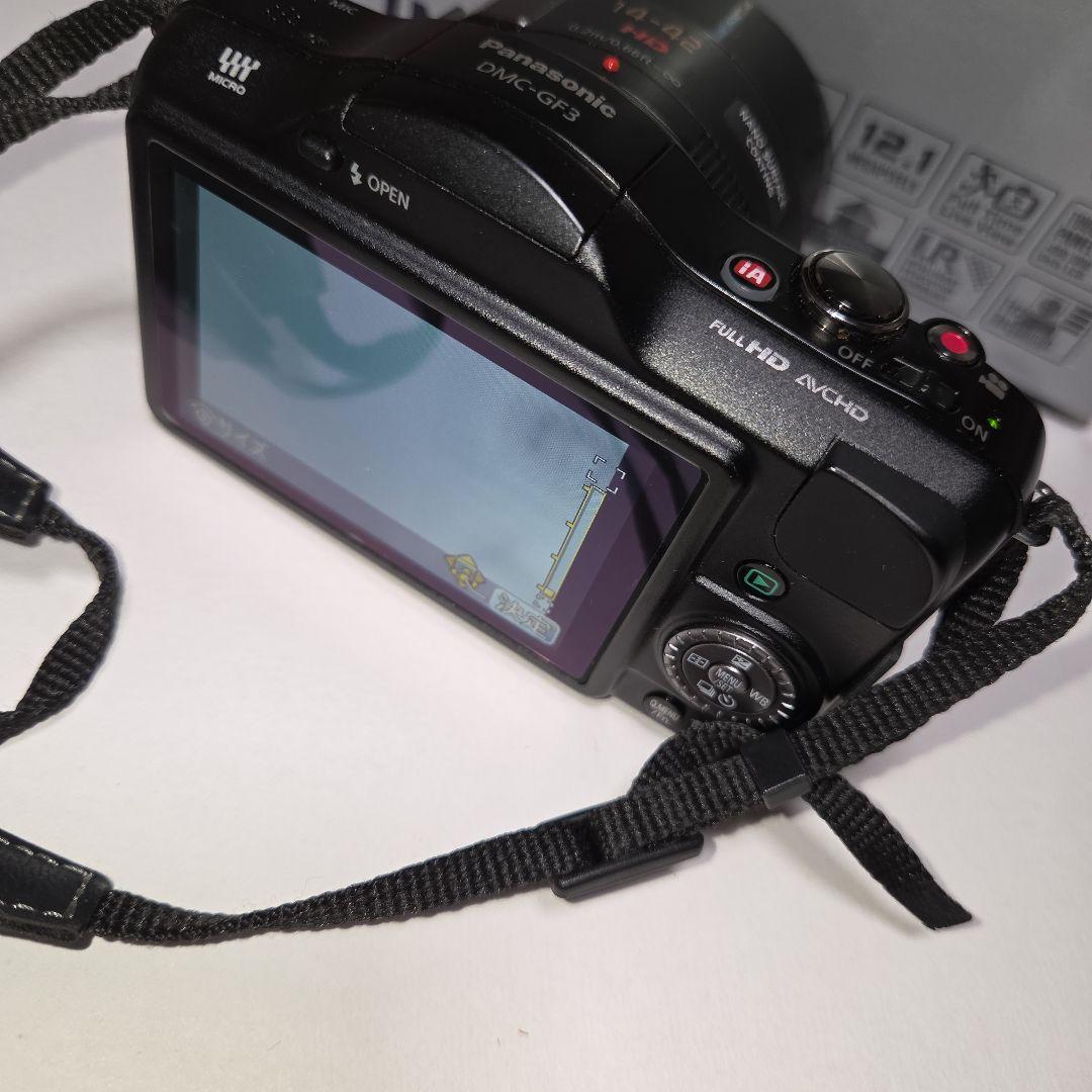 Panasonic LUMIX GF3X-K デジタルカメラ