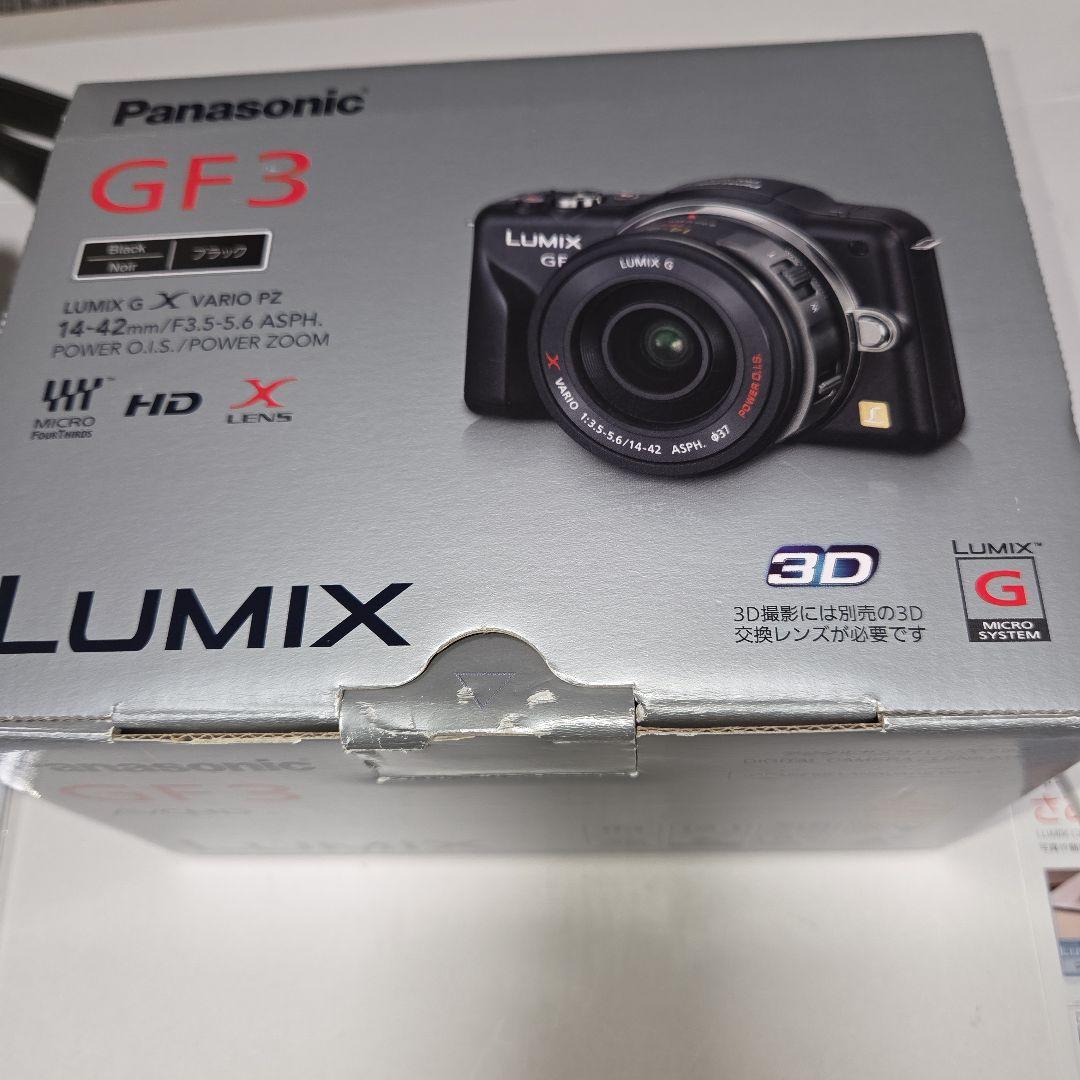 Panasonic LUMIX GF3X-K デジタルカメラ