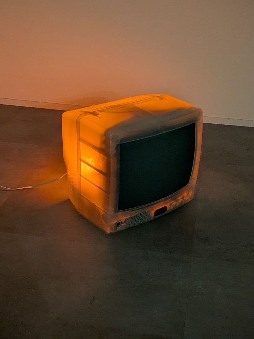 90's-00's Ero TV スケルトン ブラウン管 ヴィンテージ Y2K