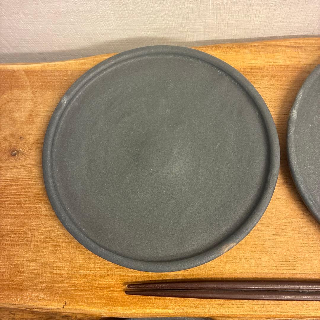 ドクタースランプ新品　陶器　陶芸作家　プレート皿4枚　122