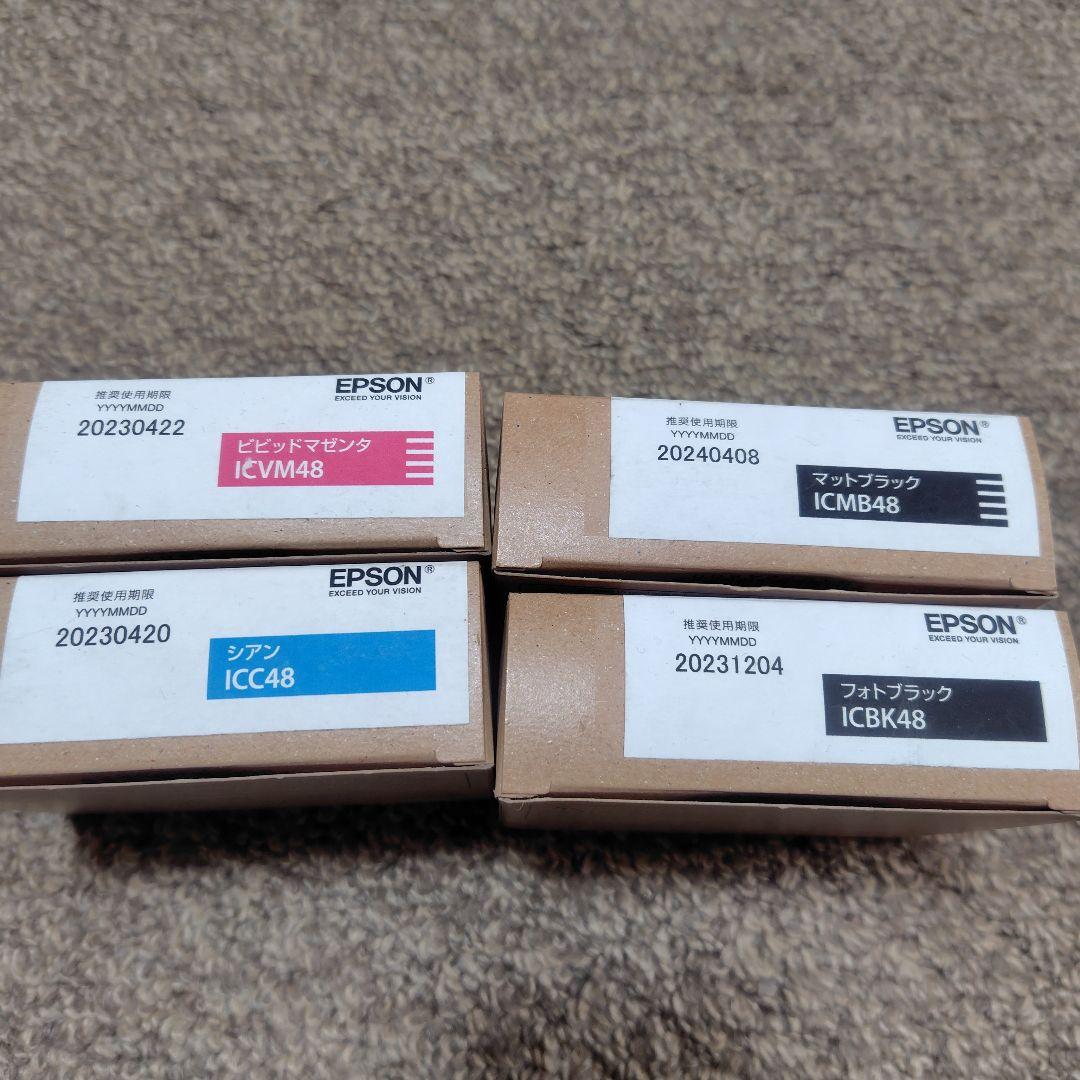 EPSON インクカートリッジ　4点