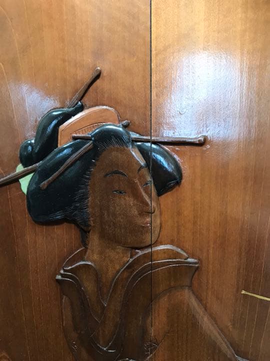 鎌倉彫り　壁掛け