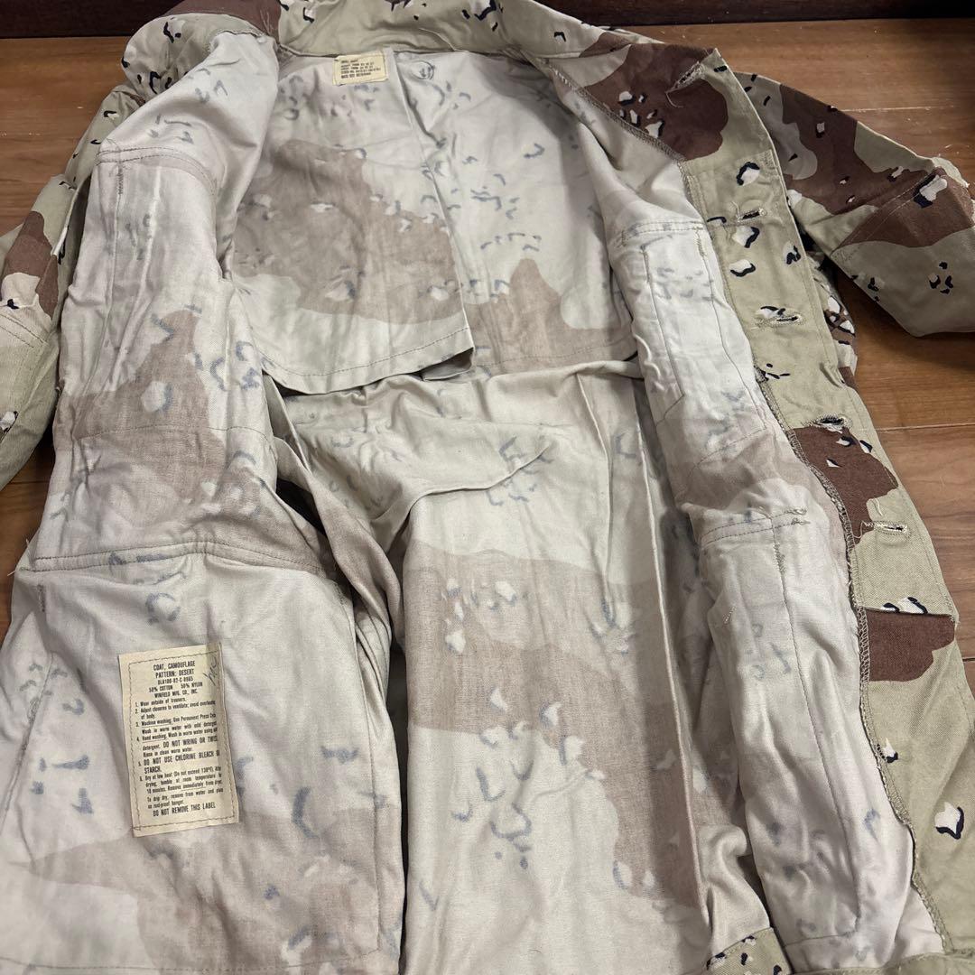 80s デッドストック　米軍実物　6C チョコチップ　SMALL SHORT