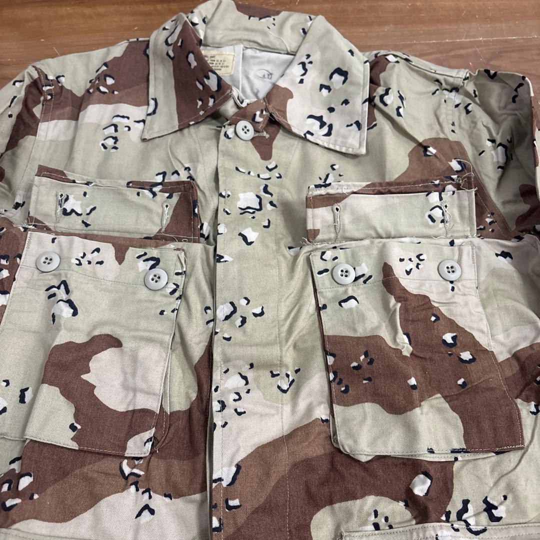 80s デッドストック　米軍実物　6C チョコチップ　SMALL SHORT