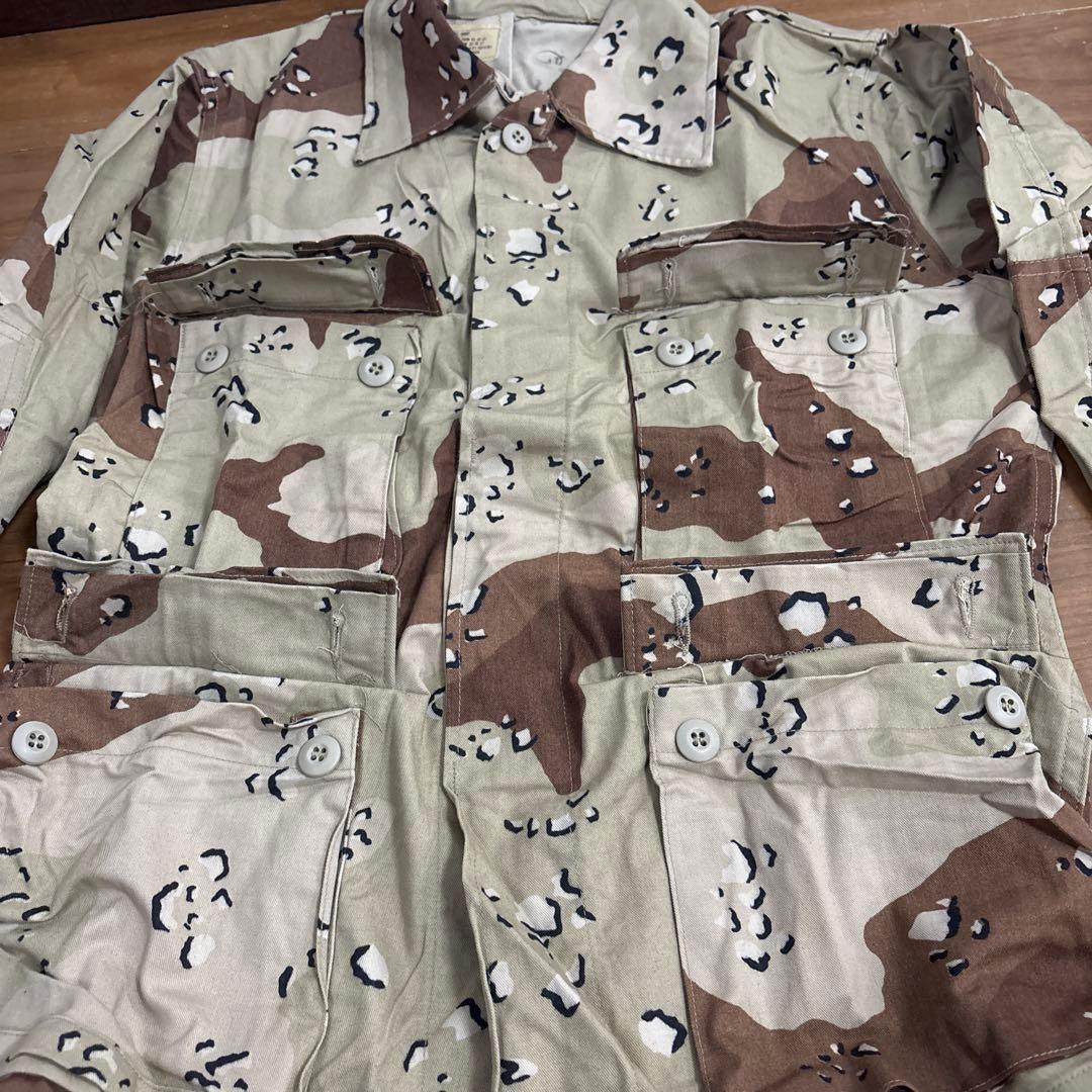 80s デッドストック　米軍実物　6C チョコチップ　SMALL SHORT