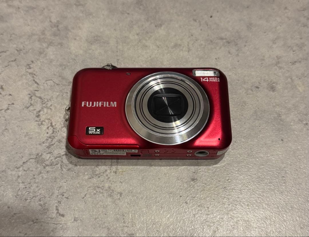 美品＊FUJIFILM FINEPIX JX280赤