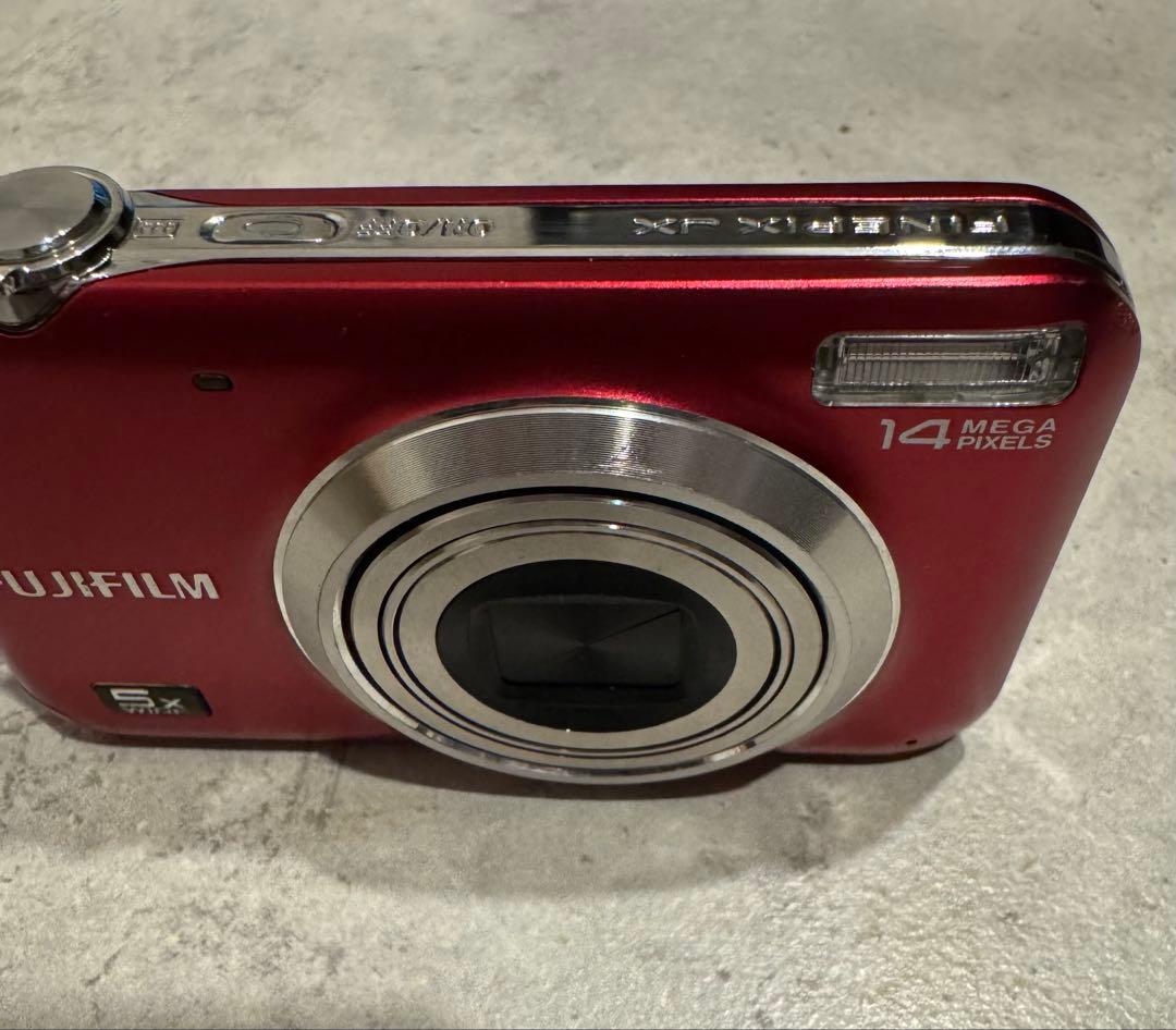 美品＊FUJIFILM FINEPIX JX280赤