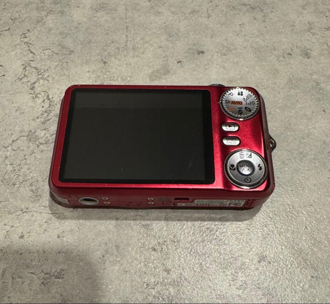 美品＊FUJIFILM FINEPIX JX280赤