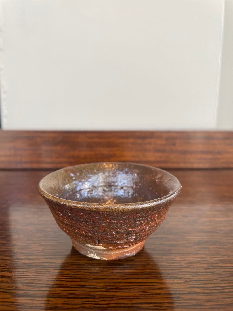 Kokoro no Tabi 　國吉清尚 作　焼締　ぐい呑