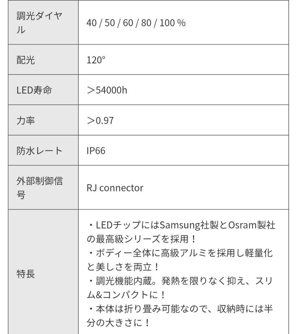 美品☆ソダテック　植物育成ライト　LED　業務用　７２０W