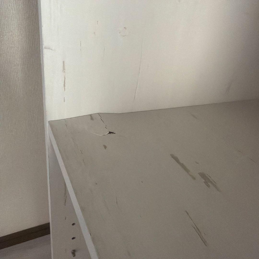 3/7まで 定価▶︎9万 大阪 北摂 枚方 ホワイト ロフトベッド システムベッド