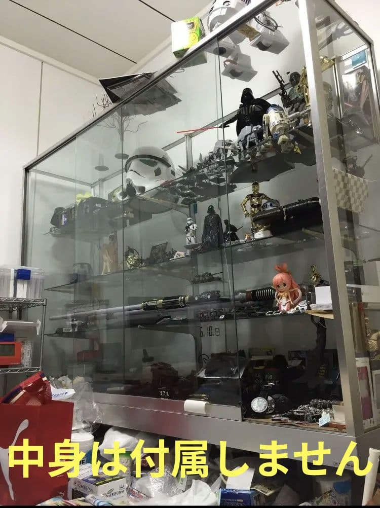 中古　超特大　業務用ガラスショーケース！発送不可品！直接受け渡し必須