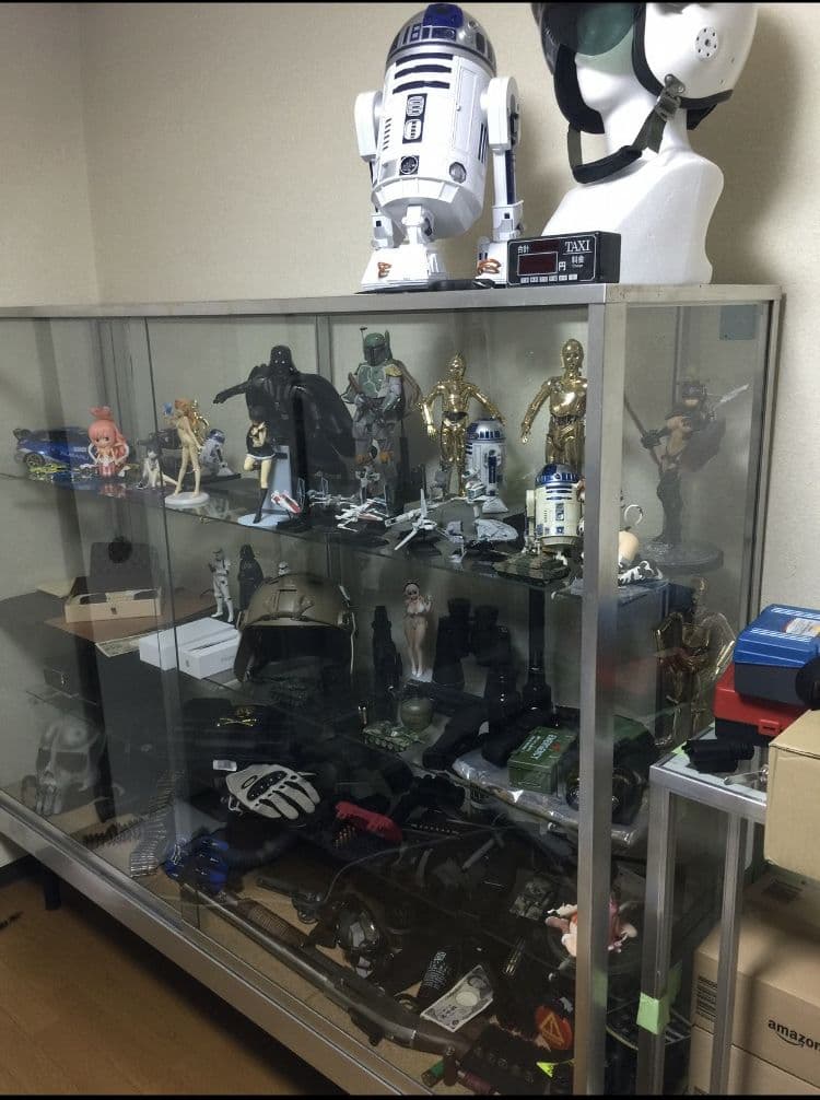 中古　超特大　業務用ガラスショーケース！発送不可品！直接受け渡し必須