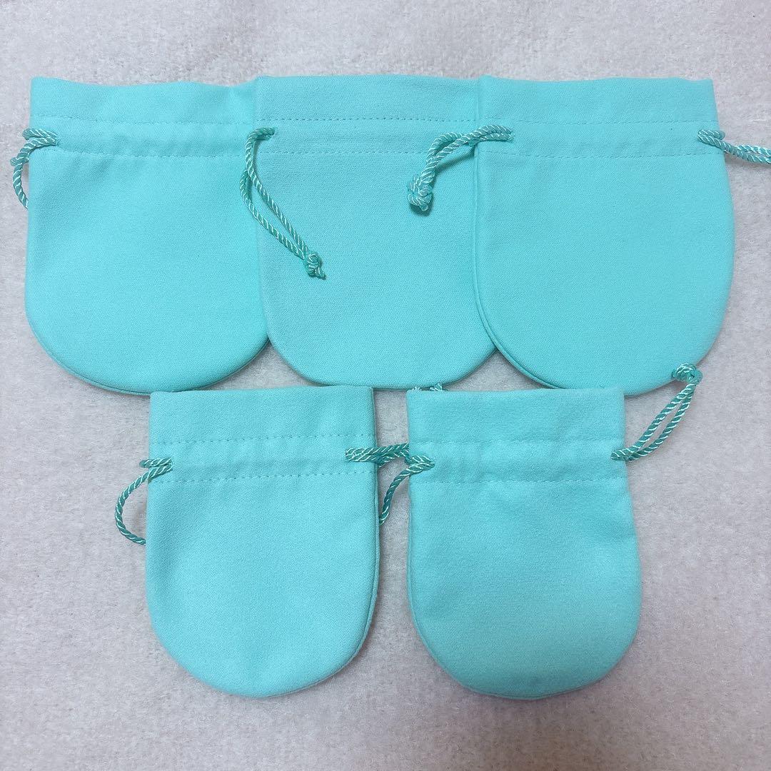 【未使用品】TIFFANY ティファニー　巾着　2サイズ 5点セット