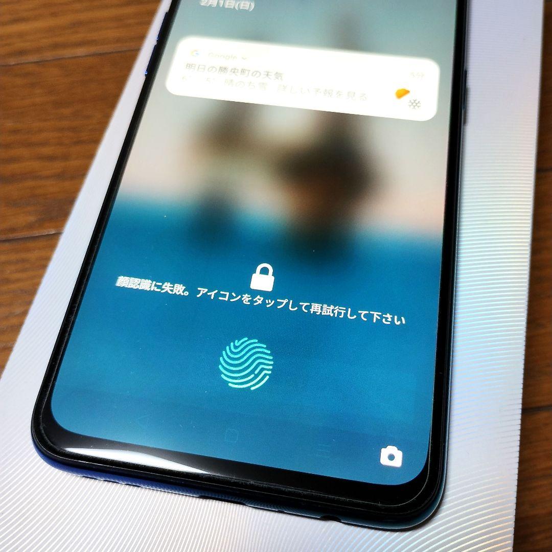 OPPO Reno A 64GB ブルー SIMフリー【動作確認済】