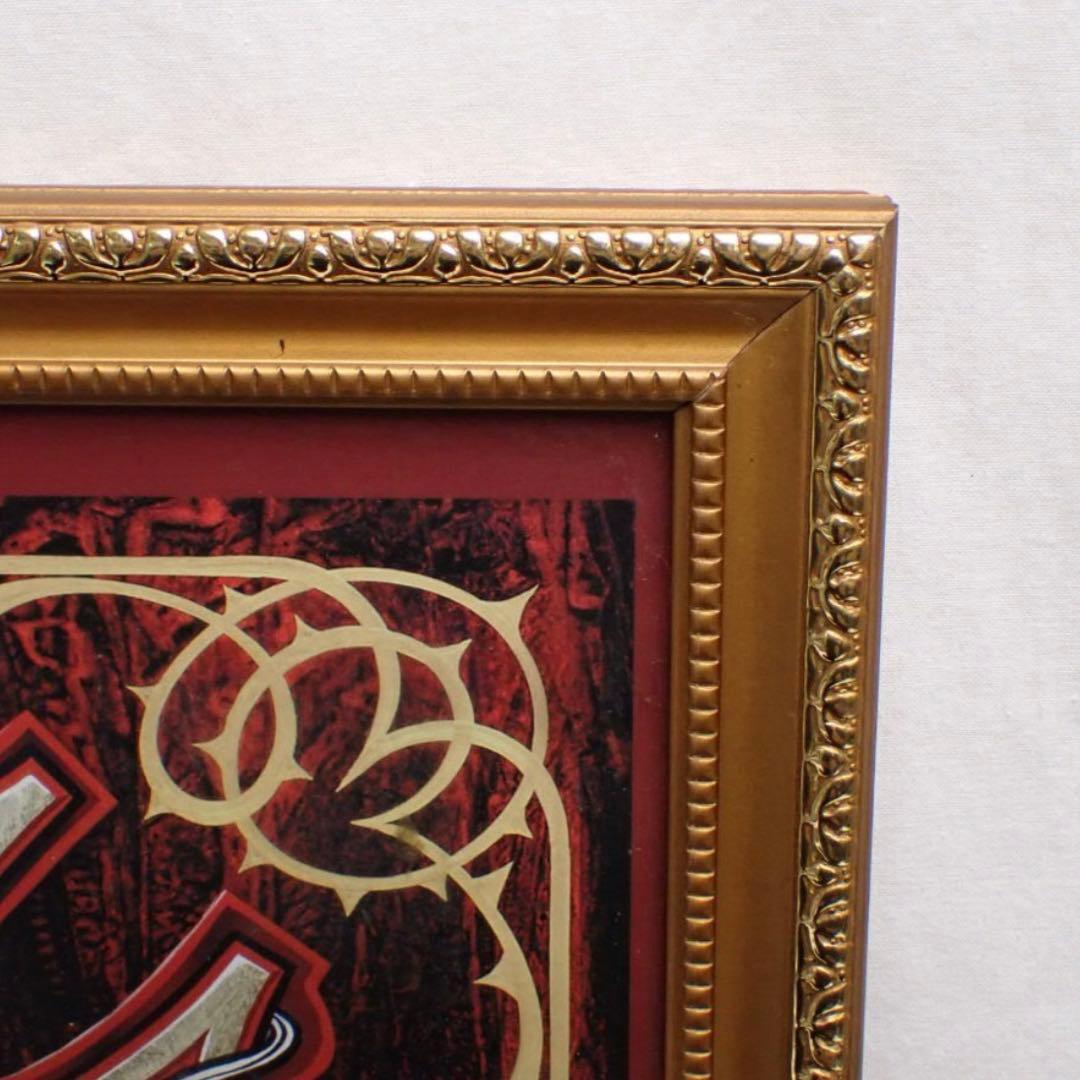 FUDMAE 筆前　Red Rose グラフィックポスター スカル