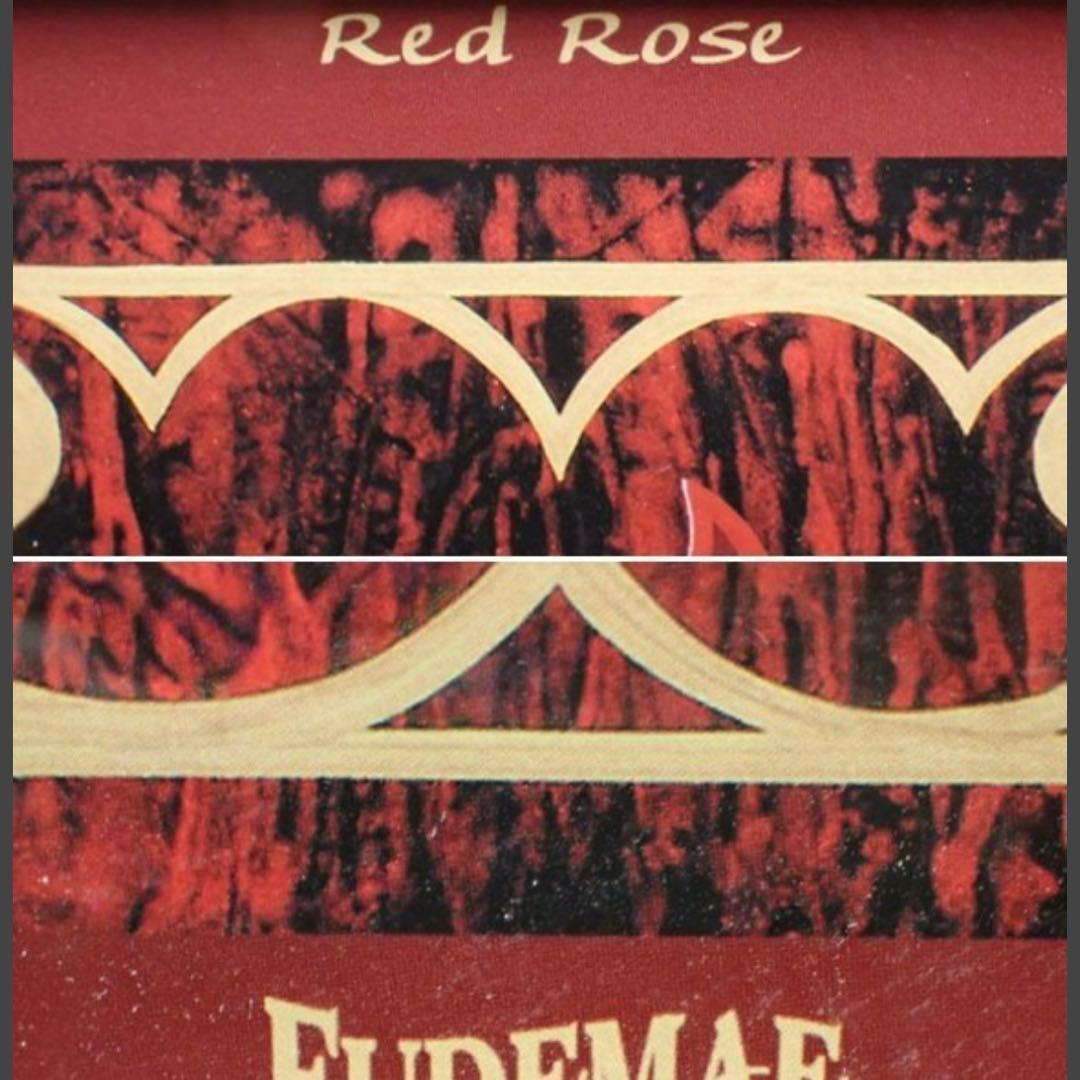 FUDMAE 筆前　Red Rose グラフィックポスター スカル