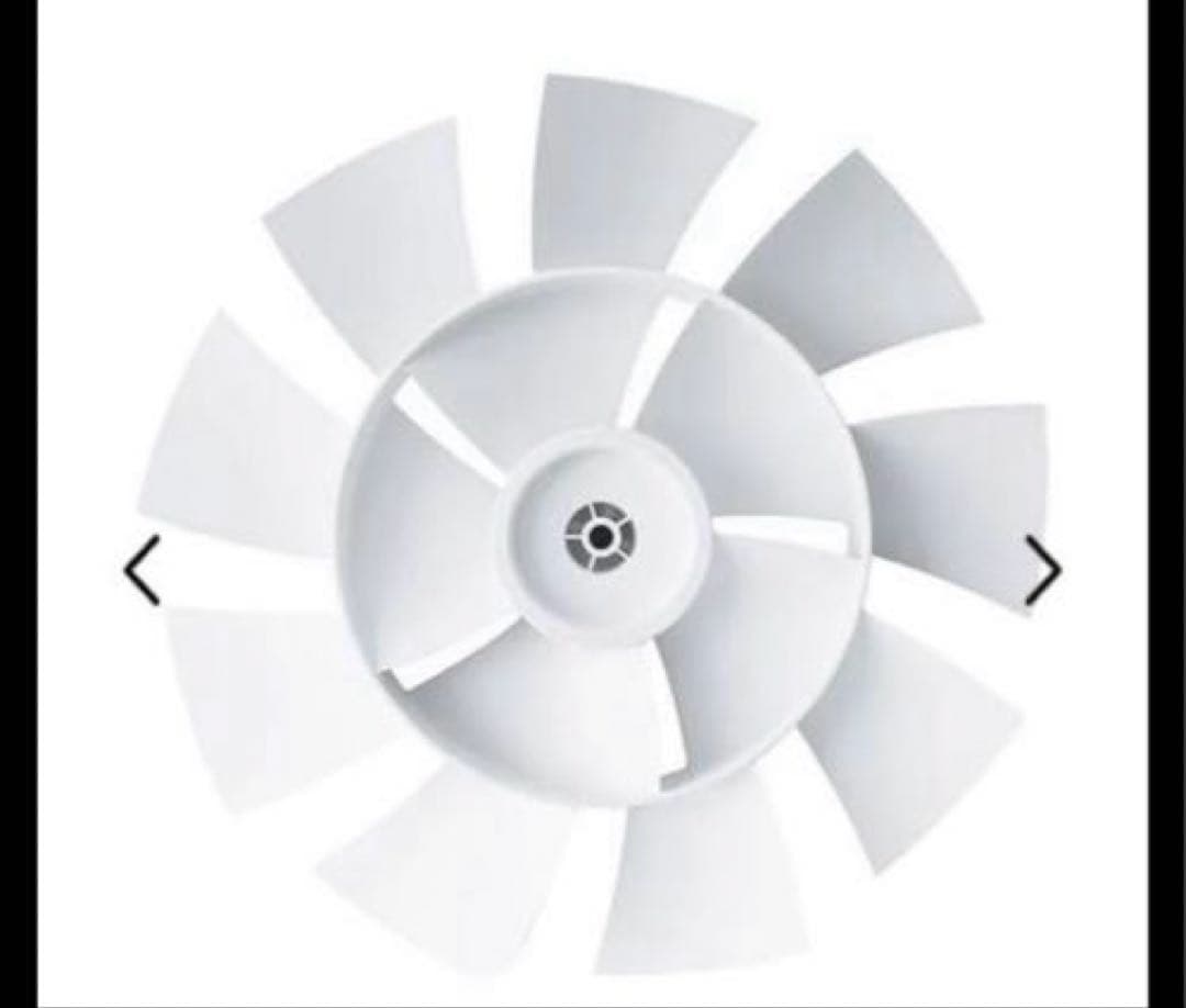 新品未使用　バルミューダ グリーンファン　ダークグレーEGF-1800-DK