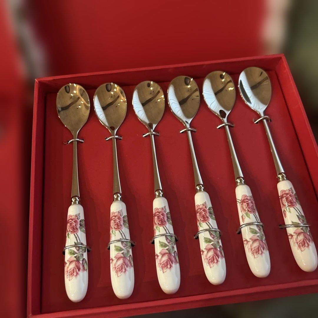 【新品未使用】Aynsley Living ティースプーン&フォーク12点