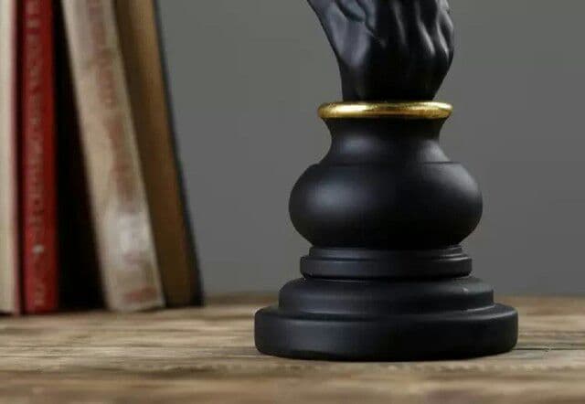 3種類 ナイト クィーン キング　アンティーク 調 チェス 駒 デザイン