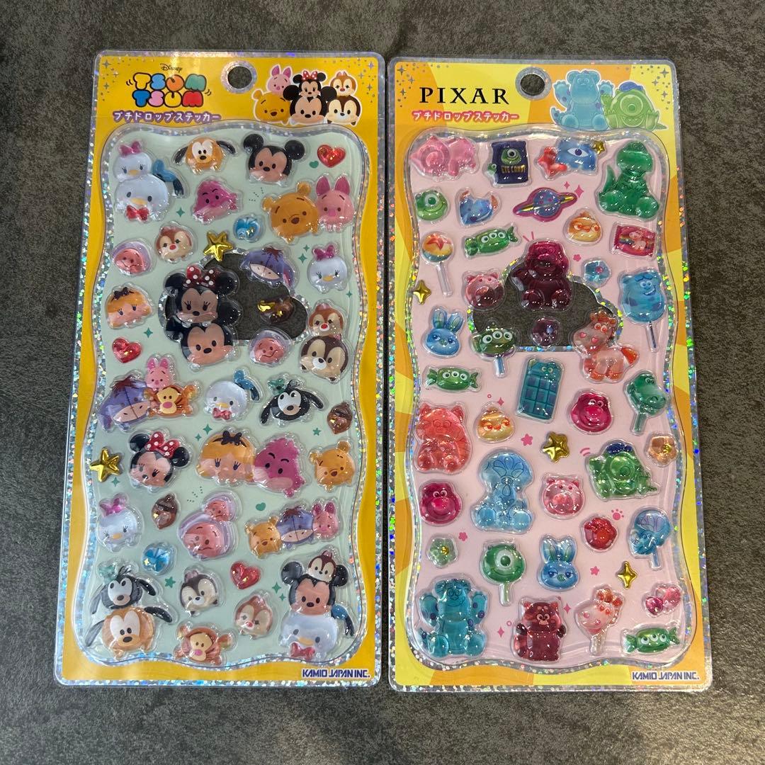 【正規品】プチドロップステッカー　ディズニー10枚セット