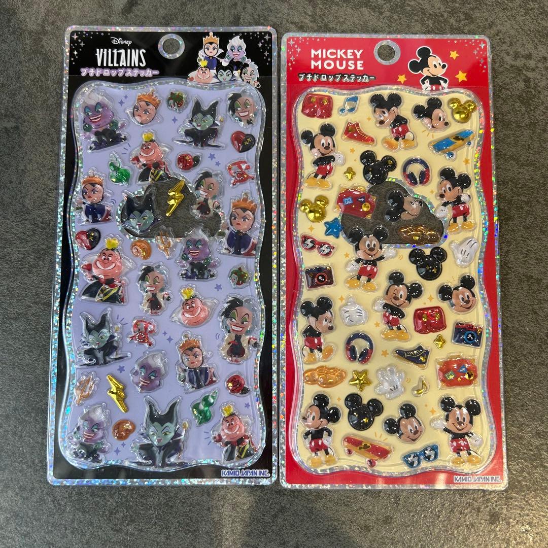 【正規品】プチドロップステッカー　ディズニー10枚セット