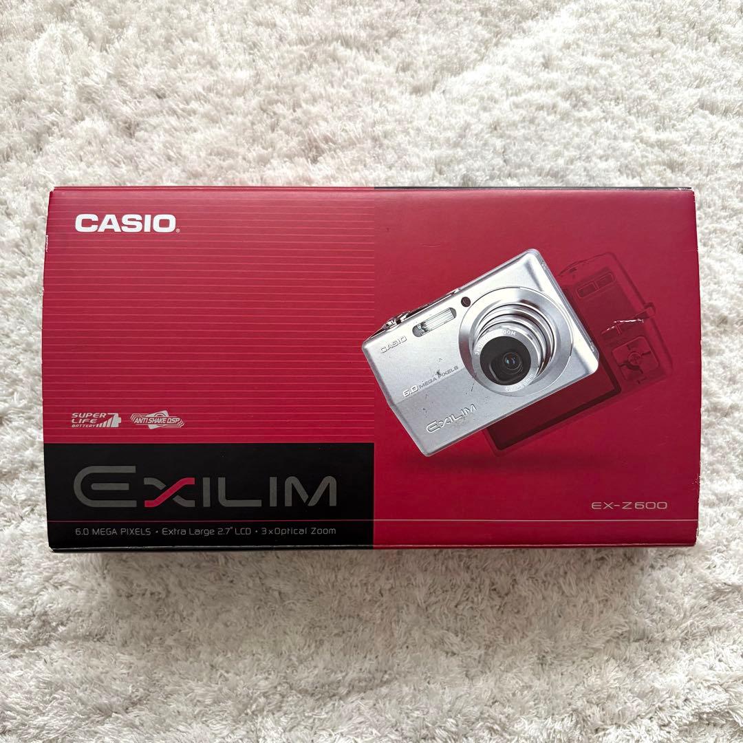 美品【動作確認済】CASIO カシオ EXILIM EX-Z600 レトロカメラ