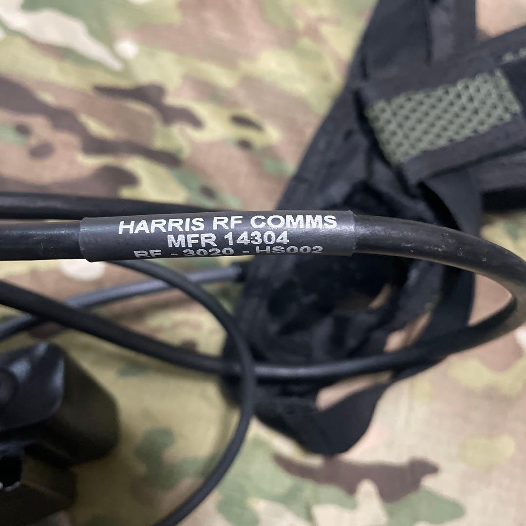 米軍放出品　Harris製 RF-3020-HS003 ヘッドセット M276