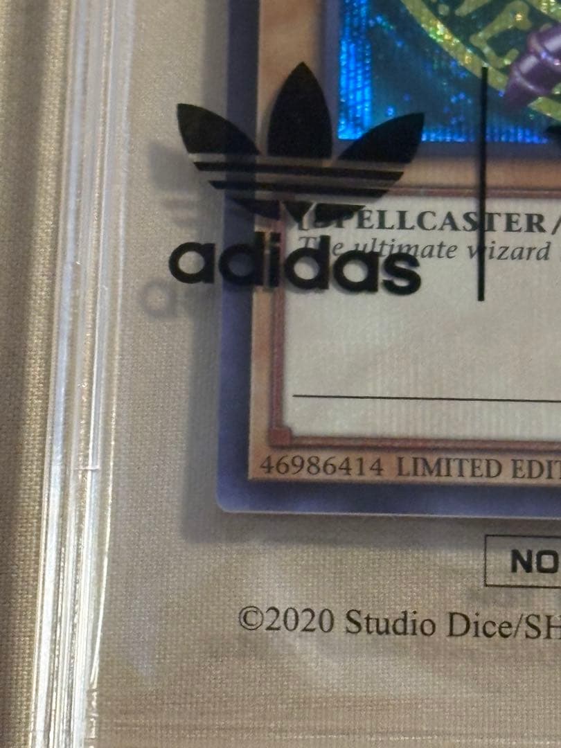 遊戯王 adidas ADI2000 ブラックマジシャン　プロモ