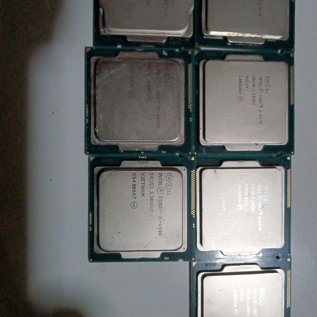 Intel i5-4570 7個 10505 4570S 4590　ジャンク