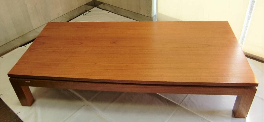 ■交渉可能■ ミンディ材/　RETRO 男前/ 　座卓.モダン 180cm Ｂ