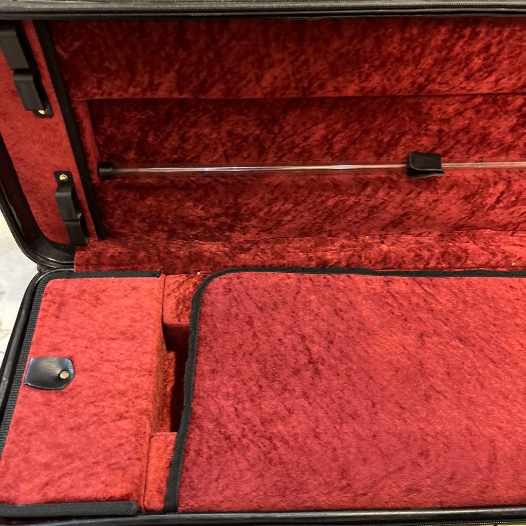 バイオリン　SUN bag バイオリンハードケース4/4サイズ　ブラック四角型