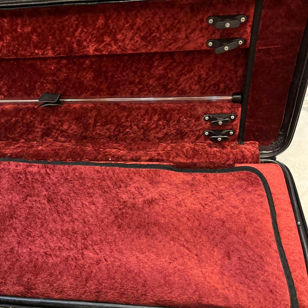 バイオリン　SUN bag バイオリンハードケース4/4サイズ　ブラック四角型