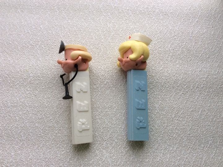 PEZ ドクター ナース 医者 看護師 1970年代 ペッツ
