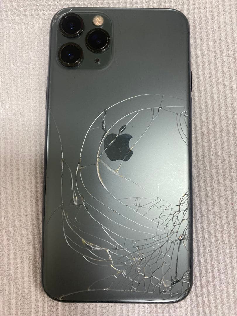 iPhone11Pro 64GB MNグリーン SIMフリー ジャンク