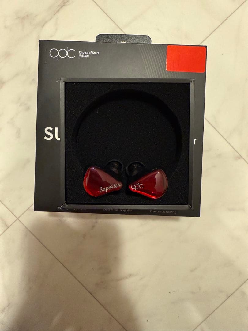 qdc superior 赤　4.4mmリケーブル付き